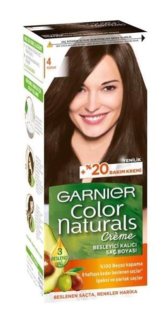 Garnier 4 - Kahve Krem Saç Boyası