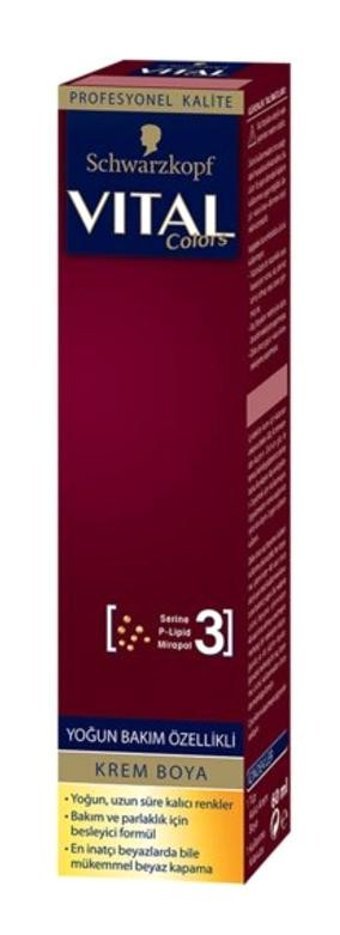 Vital Colors 8 - 4 Kahve Köpüğü Krem Saç Boyası 60 ml
