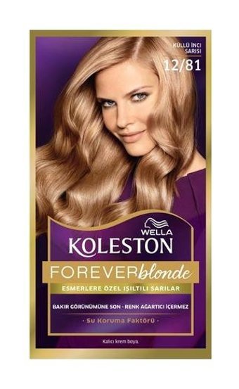 Koleston 12.81 Küllü İnci Sarısı Krem Saç Boyası