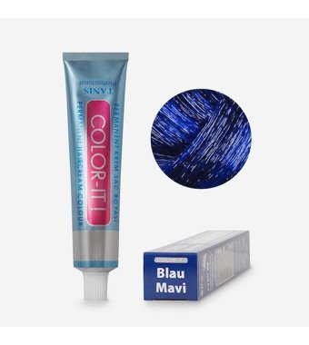 Tanis Professional Blau Mavi Krem Saç Boyası 60 ml