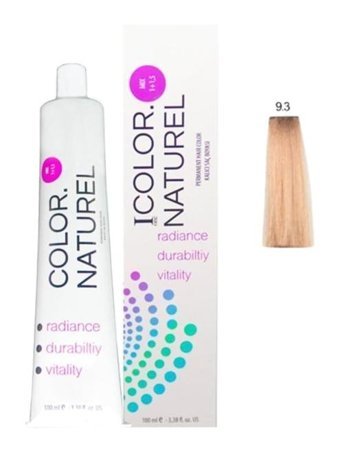 Color Naturel 9.3 Çok Açık Altın Kumral Krem Saç Boyası 100 ml
