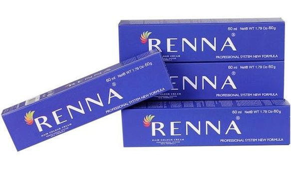 Renna 0.4 Mavi Krem Saç Boyası 2x60 ml
