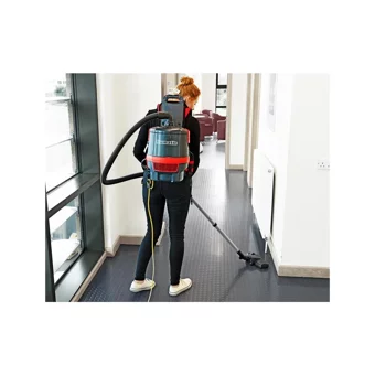 Numatıc RSV150 620 W Dikey Hepa Filtreli Toz Torbalı Süpürge Gri - Kırmızı