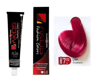 Akos Nar Çiçeği Krem Saç Boyası 60 ml