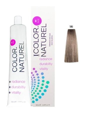 Color Naturel 9B Açık Bej Krem Saç Boyası 100 ml