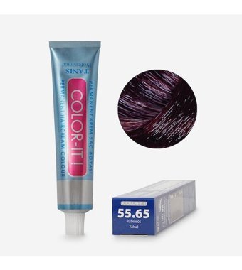 Tanis Professional 55.65 Yakut Kırmızısı Krem Saç Boyası 60 ml