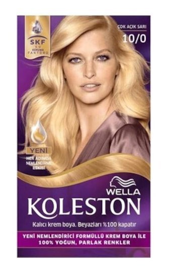 Koleston 10.0 Çok Açık Sarı Krem Saç Boyası