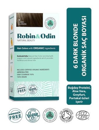 Robin & Odin 6 Dark Blonde Likit Saç Boyası