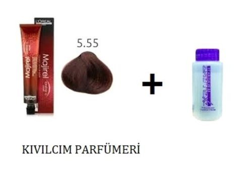 L'Oréal Paris 5.55 Açık Kestane Yoğun Akaju Krem Saç Boyası