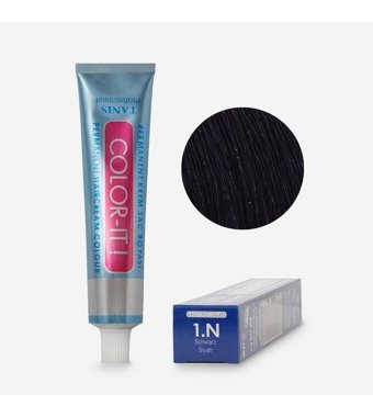Tanis Professional 1.N Siyah Krem Saç Boyası 60 ml