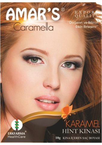 Amars Karamel Toz Saç Boyası 10 Gr