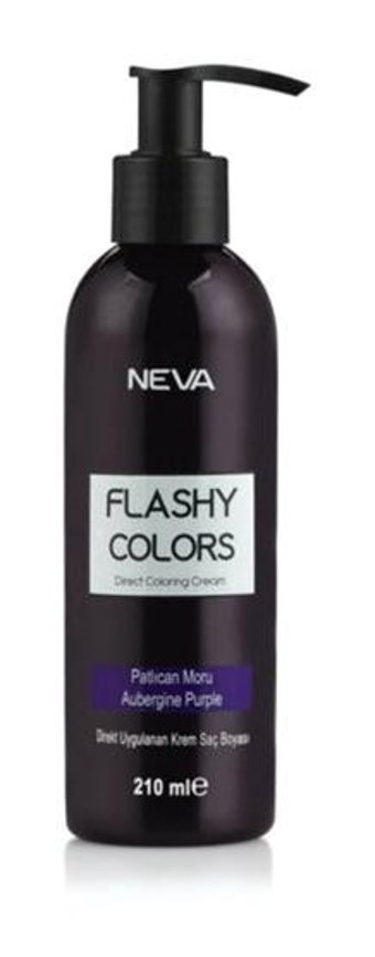 Neva Color Patlıcan Moru Likit Saç Boyası 210 ml
