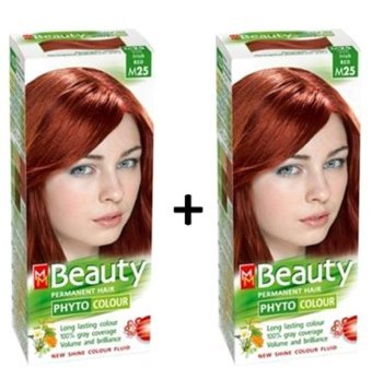 Mm Beauty M25 Kızıl Krem Saç Boyası