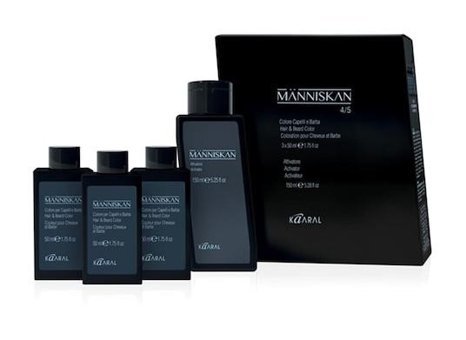 Kaaral 45050 Siyah Likit Saç Boyası 3x50 ml