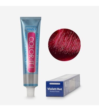 Tanis Professional Kırmızı Violet Krem Saç Boyası 60 ml