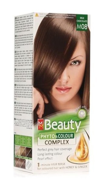 Beauty M08 Sütlü Kahve Krem Saç Boyası 50 ml