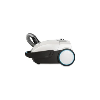 Fakir Whisper 750 W Yatay Hepa Filtreli Toz Torbalı Süpürge Beyaz