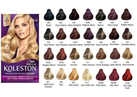 Koleston 8.1 Küllü Kumral Krem Saç Boyası