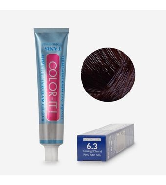 Tanis Professional 6.3 Koyu Altın Sarışın Krem Saç Boyası 60 ml