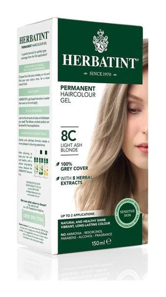 Herbatint 8C Açık Küllü Sarı Krem Saç Boyası