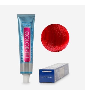 Tanis Professional Alev Kırmızı Krem Saç Boyası 60 ml