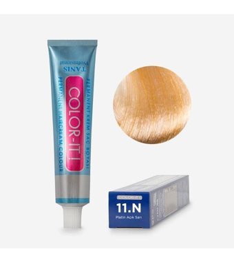 Tanis Professional 11.N Platin Açık Sarı Krem Saç Boyası 60 ml