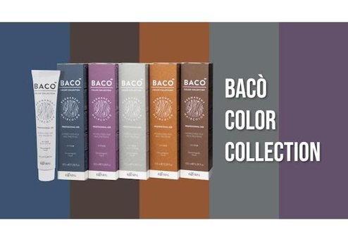 Baco Mavi Siyah Krem Saç Boyası 100 ml