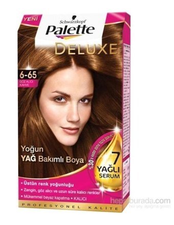 Palette 6.65 Altın Parıltılı Kakao Krem Saç Boyası 50 ml
