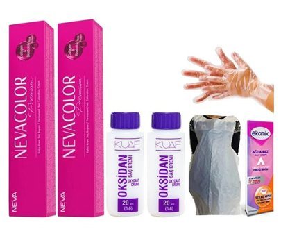 Neva Color 4 Koyu Kestane Krem Saç Boyası