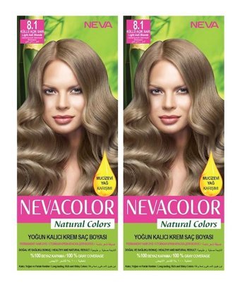 Neva Color Küllü Açık Sarı Krem Saç Boyası