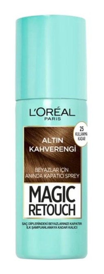L'Oréal Paris Altın Kahverengi Sprey Saç Boyası