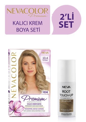 Neva Color 10.4 Kum Sarı Krem Saç Boyası 75 ml