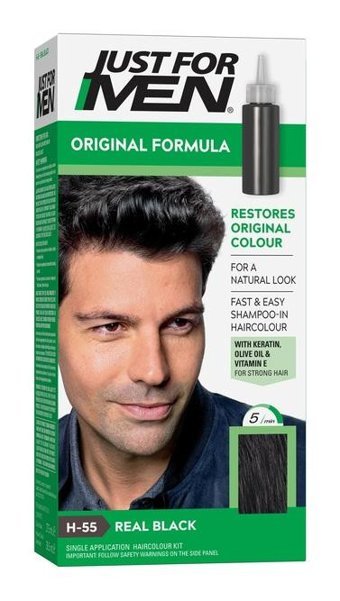 Just For Men H55 Siyah Krem Saç Boyası