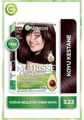 Garnier 1 Siyah Krem Saç Boyası