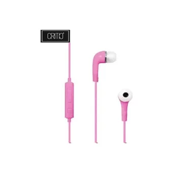 Critic J5 Kablolu Kulaklık Pembe