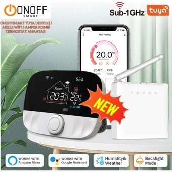 Onoffsmart Hassasiyet Akıllı Kablolu Dijital Termostat