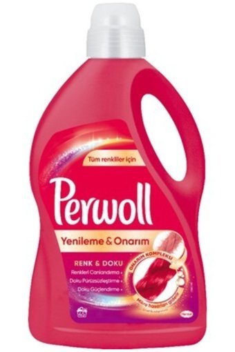 Perwoll Yenileme ve Onarım Renkliler İçin 45 Yıkama Sıvı Deterjan 2.7 lt
