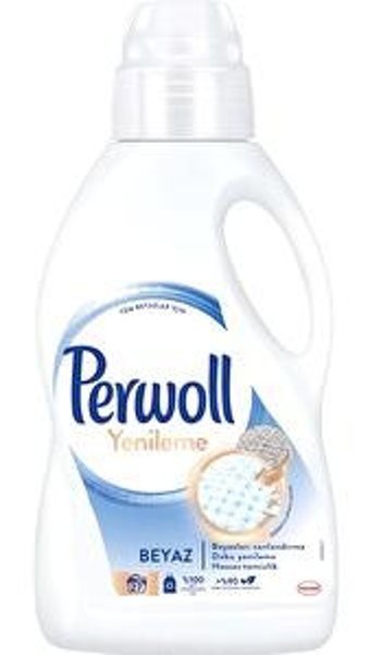 Perwoll Geliştirilmiş Yenileme Beyazlar ve Siyahlar İçin 27 Yıkama Sıvı Deterjan 1.48 lt
