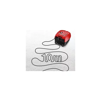 Bosch BGLS4PET2 600 W Yatay Toz Torbalı Süpürge Kırmızı