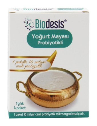 Biodesis Yoğurt Mayası 4x1 gr