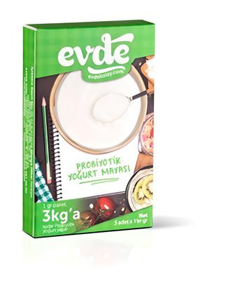 Evde Probiyotik Yoğurt Maya 5x5 gr