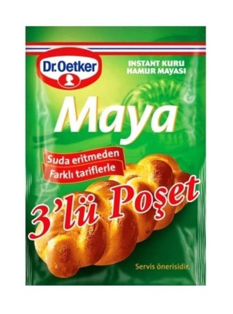 Dr. Oetker Kuru Maya 3x10 gr