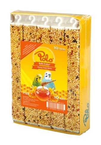 Polo Ballı Muhabbet Kuşu Kraker Yemi 10'lu