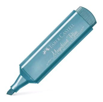 Faber-Castell Metalik Mavi Fosforlu Kalem