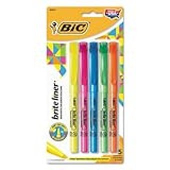 Bic 5'li Renkli Fosforlu Kalem Seti