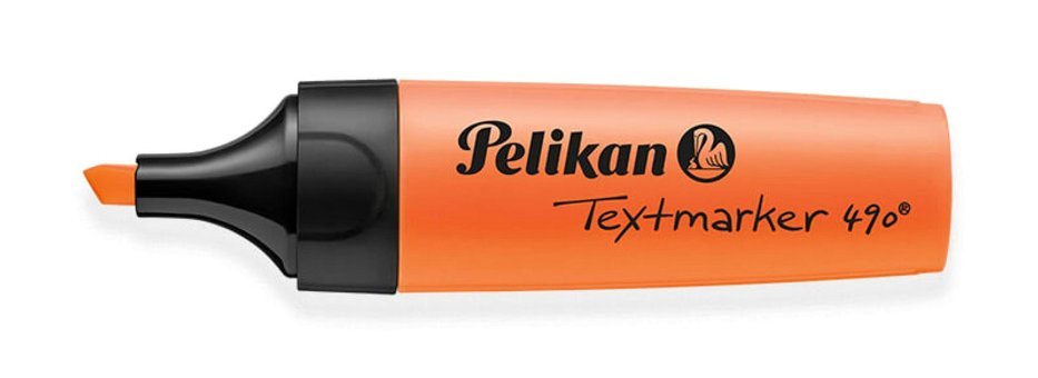 Pelikan 490 Neon Turuncu Fosforlu Kalem