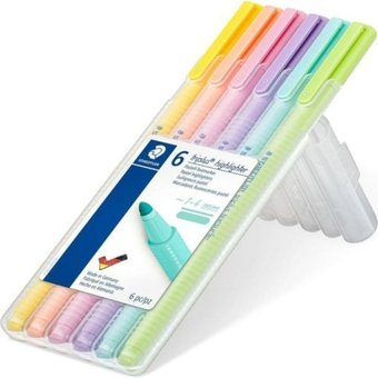 Staedtler Textsurfer 6'lı Pastel Renkli Fosforlu Kalem Seti