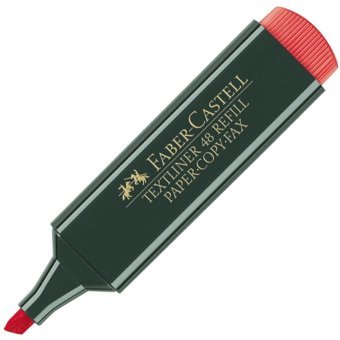 Faber-Castell Kırmızı Fosforlu Kalem