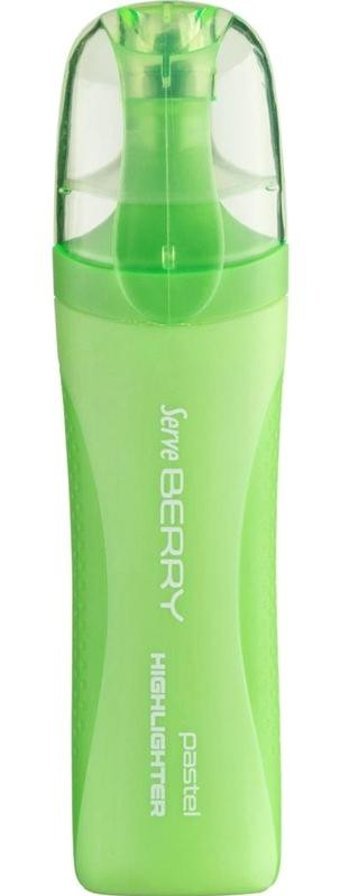 Serve Berry Neon Yeşil Fosforlu Kalem