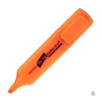 Scrikss Sh712 Neon Turuncu Fosforlu Kalem